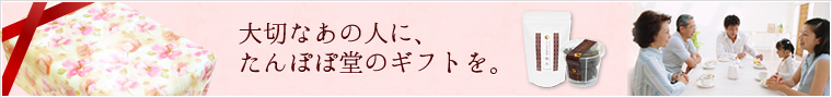 大切なあの人に、たんぽぽ堂ギフト